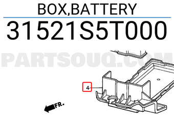 Honda 31521S5T000 BOX,BATTERY