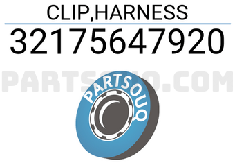 Honda 32175647920 CLIP,HARNESS