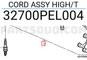 Honda 32700PEL004 CORD ASSY HIGH/T