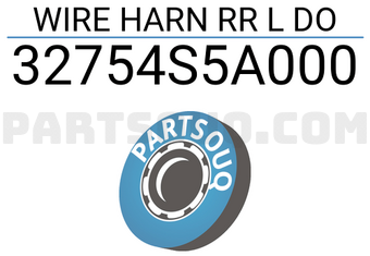 Honda 32754S5A000 WIRE HARN RR L DO