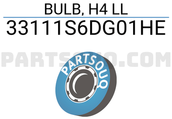 Honda 33111S6DG01HE BULB, H4 LL