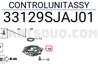 Honda 33129SJAJ01 CONTROLUNITASSY