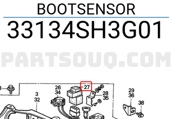 Honda 33134SH3G01 BOOTSENSOR