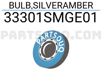 Honda 33301SMGE01 BULB,SILVERAMBER