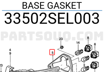 Honda 33502SEL003 BASE GASKET