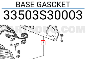 Honda 33503S30003 BASE GASCKET