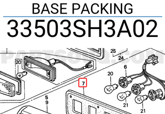 Honda 33503SH3A02 BASE PACKING