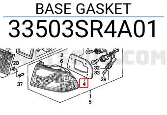 Honda 33503SR4A01 BASE GASKET