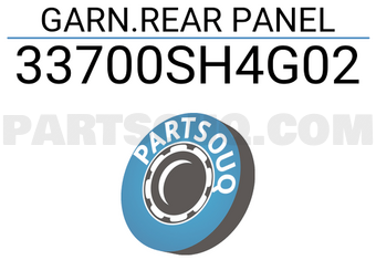 Honda 33700SH4G02 GARN.REAR PANEL