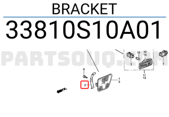 Honda 33810S10A01 BRACKET