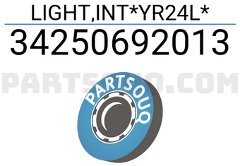 Honda 34250692013 LIGHT,INT*YR24L*