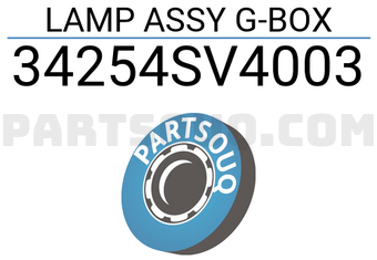Honda 34254SV4003 LAMP ASSY G-BOX