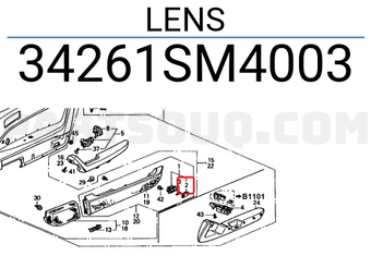 Honda 34261SM4003 LENS