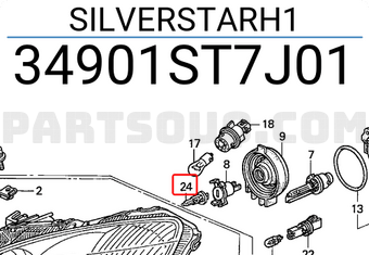 Honda 34901ST7J01 SILVERSTARH1