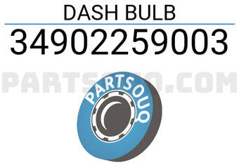 Honda 34902259003 DASH BULB