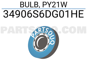Honda 34906S6DG01HE BULB, PY21W