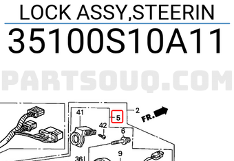Honda 35100S10A11 LOCK ASSY,STEERIN