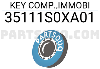 Honda 35111S0XA01 KEY COMP.,IMMOBI