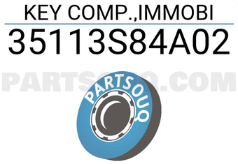 Honda 35113S84A02 KEY COMP.,IMMOBI