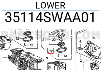 Honda 35114SWAA01 LOWER