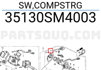 Honda 35130SM4003 SW,COMPSTRG
