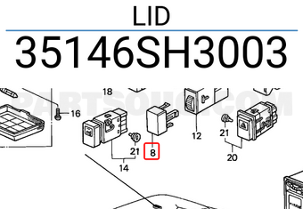 Honda 35146SH3003 LID