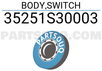 Honda 35251S30003 BODY,SWITCH