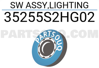 Honda 35255S2HG02 SW ASSY,LIGHTING