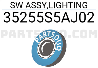 Honda 35255S5AJ02 SW ASSY,LIGHTING