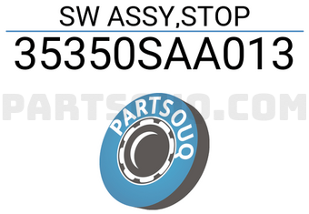 Honda 35350SAA013 SW ASSY,STOP