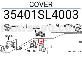 Honda 35401SL4003 COVER