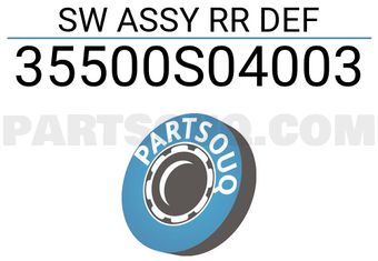 Honda 35500S04003 SW ASSY RR DEF