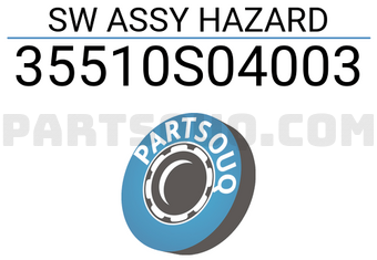 Honda 35510S04003 SW ASSY HAZARD