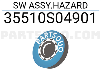 Honda 35510S04901 SW ASSY,HAZARD