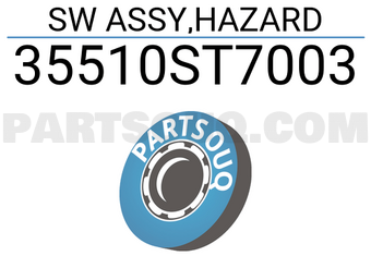 Honda 35510ST7003 SW ASSY,HAZARD