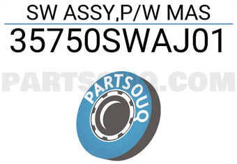 Honda 35750SWAJ01 SW ASSY,P/W MAS
