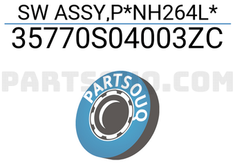 Honda 35770S04003ZC SW ASSY,P*NH264L*