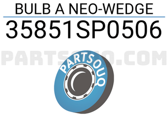 Honda 35851SP0506 BULB A NEO-WEDGE