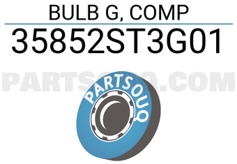 Honda 35852ST3G01 BULB G, COMP