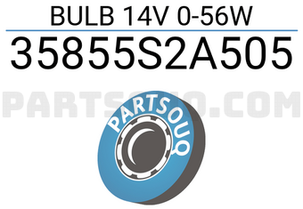 Honda 35855S2A505 BULB 14V 0-56W