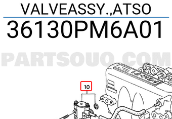 Honda 36130PM6A01 VALVEASSY.,ATSO