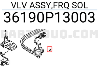 Honda 36190P13003 VLV ASSY,FRQ SOL
