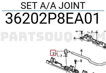 Honda 36202P8EA01 SET A/A JOINT