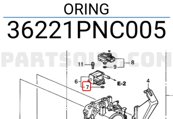 Honda 36221PNC005 ORING