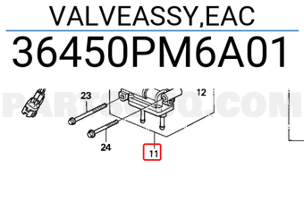 Honda 36450PM6A01 VALVEASSY,EAC