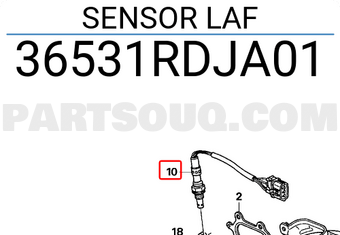 Honda 36531RDJA01 SENSOR LAF