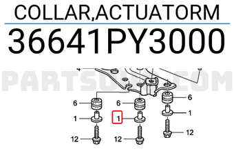 Honda 36641PY3000 COLLAR,ACTUATORM