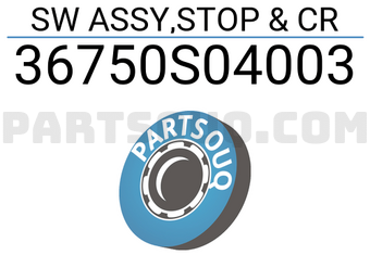 Honda 36750S04003 SW ASSY,STOP & CR