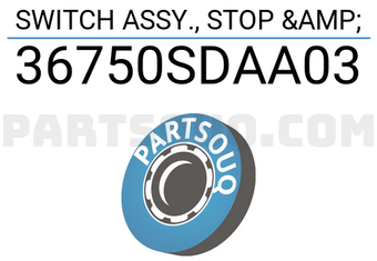 Honda 36750SDAA03 SWITCH ASSY., STOP &