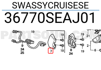 Honda 36770SEAJ01 SWASSYCRUISESE